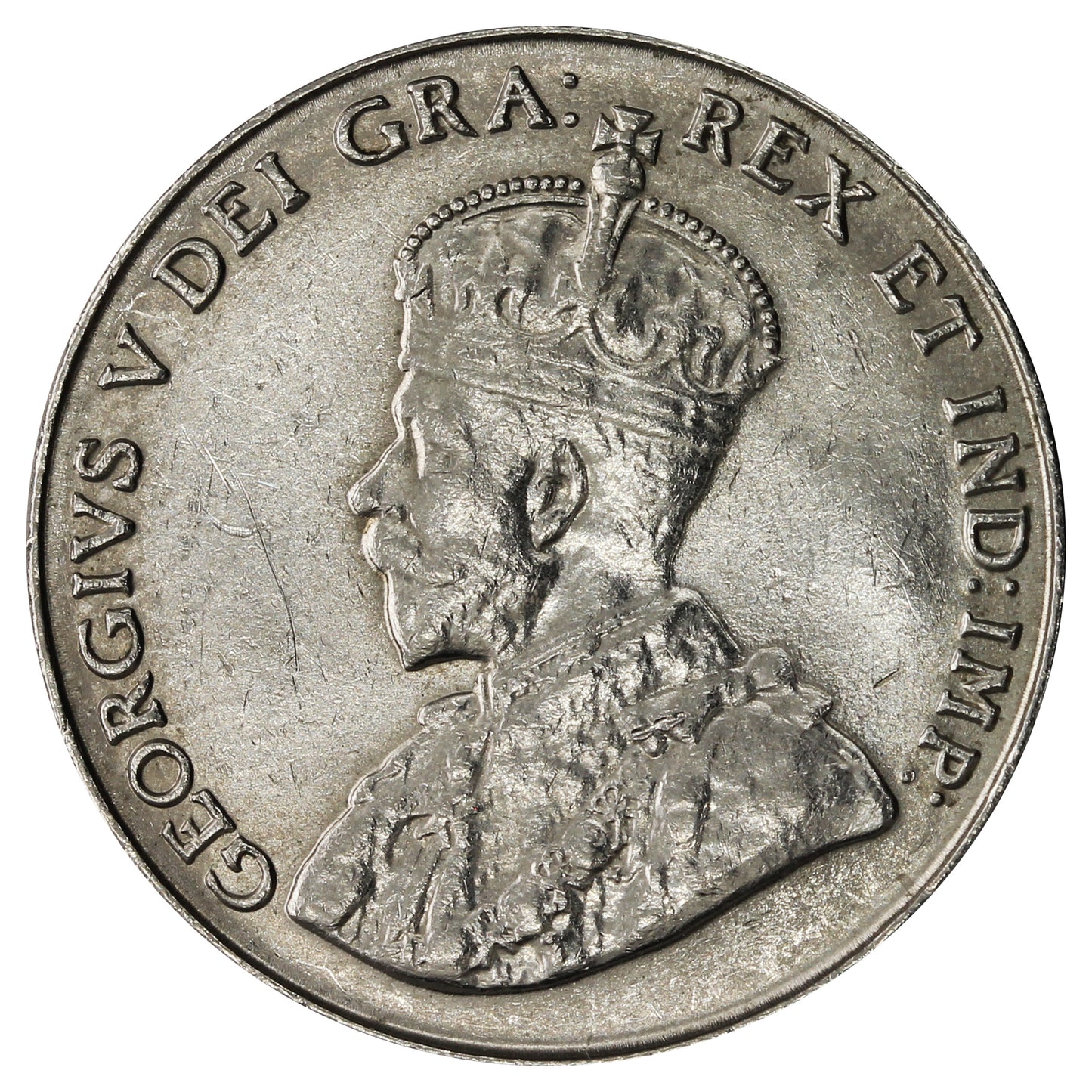 1936 Canada 5-cents AU-UNC (AU55)