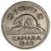 1940 Canada 5-cents F-VF (F15)