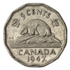 1947 Maple Leaf Canada 5-cents Very Fine (VF20)
