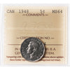 1948 Canada 5-cents ICCS Certified MS64