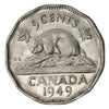 1949 Canada 5-cents Circulated