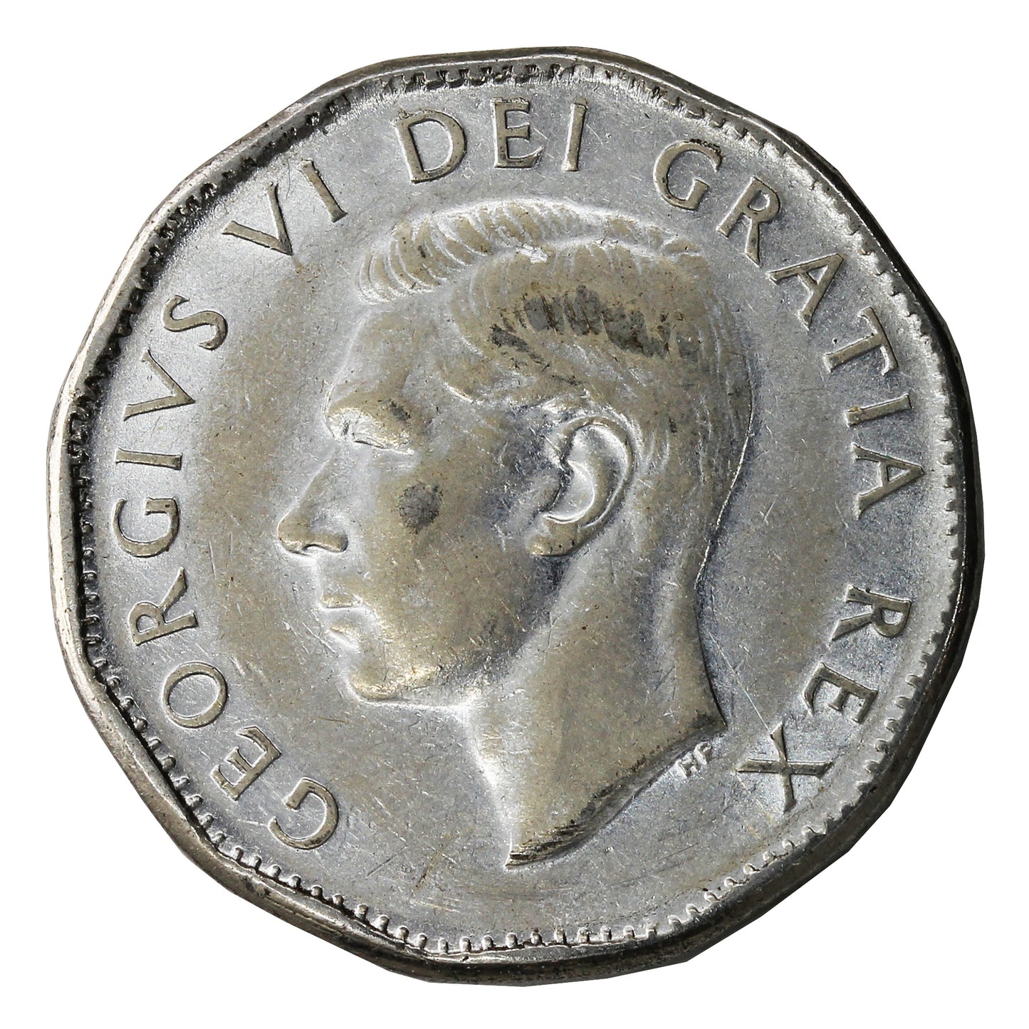 1951 Canada 5-cents Circulated