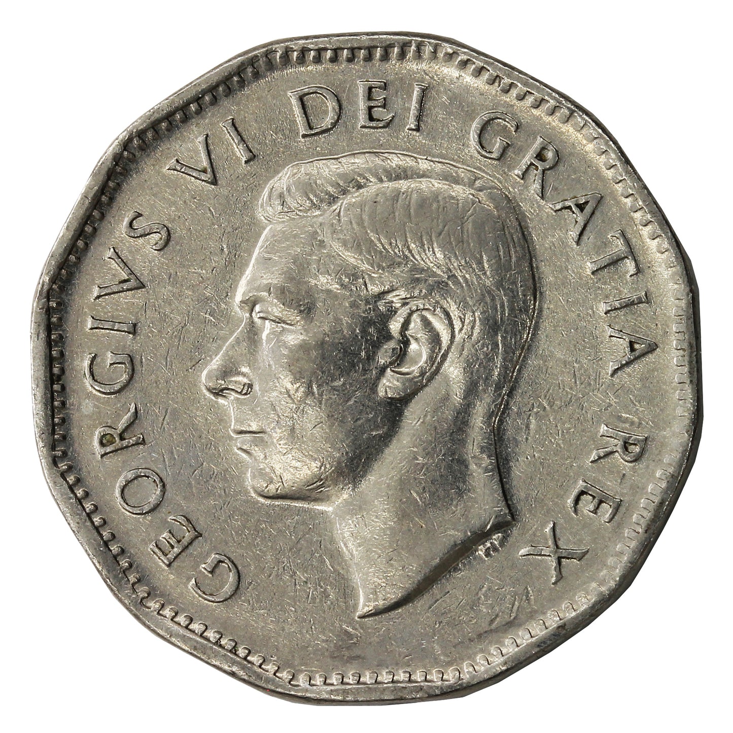 1951 Refinery Canada 5-cents Circulated