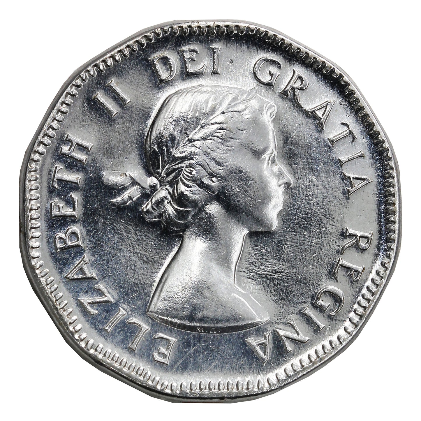 1953 NSS Canada 5-cents AU-UNC (AU55)