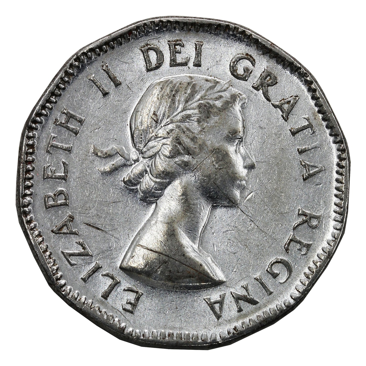 1953 NSS Canada 5-cents Circulated