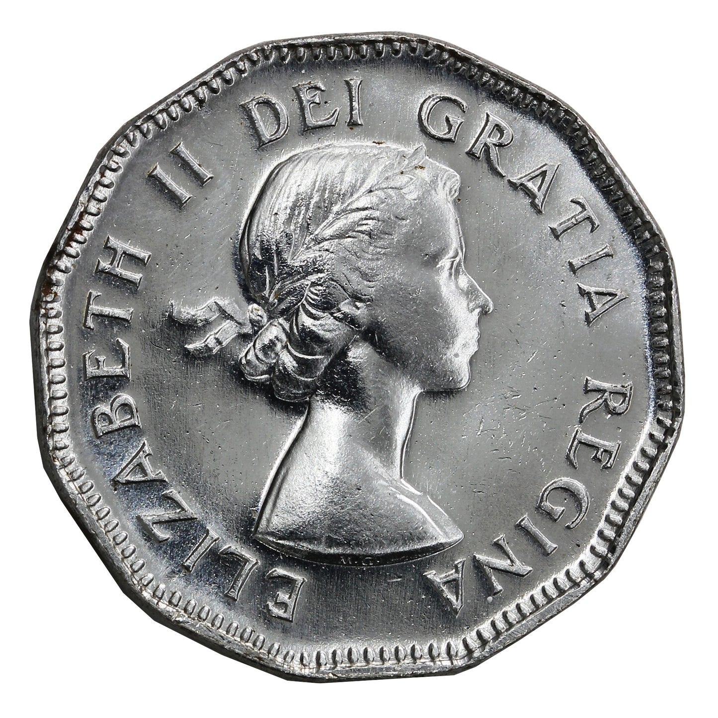 1953 NSS Canada 5-cents UNC+ (MS62)