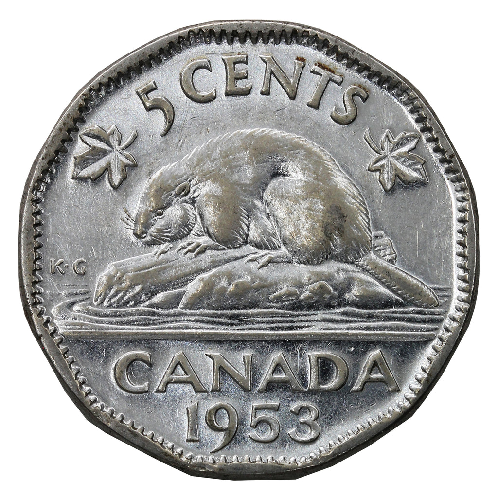 1953 SS Canada 5-cents VF-EF (VF30)