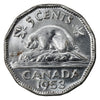 1953 SS Canada 5-cents EF-AU (EF-45)