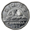 1954 Canada 5-cents Extra Fine (EF-40)