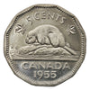 1955 Canada 5-cents Proof Like
