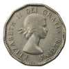 1955 Canada 5-cents Circulated