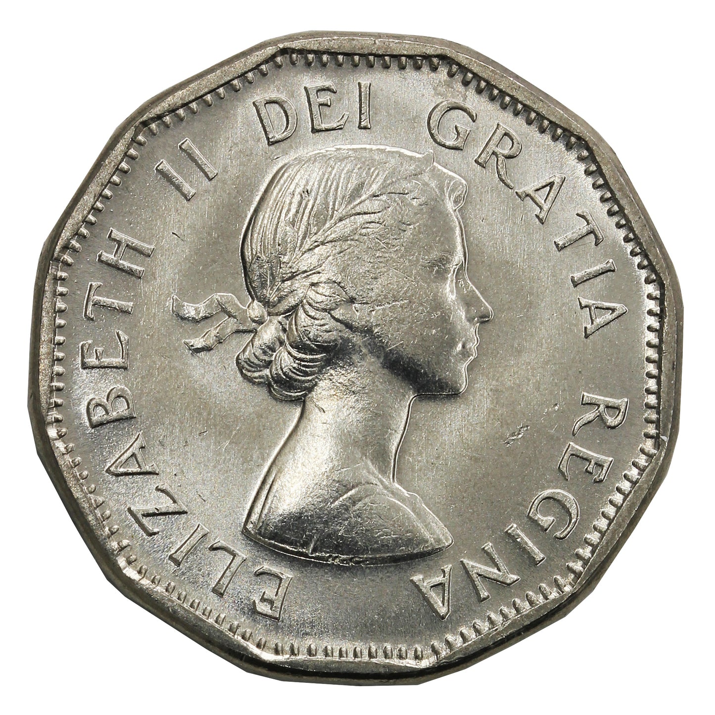 1959 Canada 5-cents Brilliant Uncirculated (MS63)