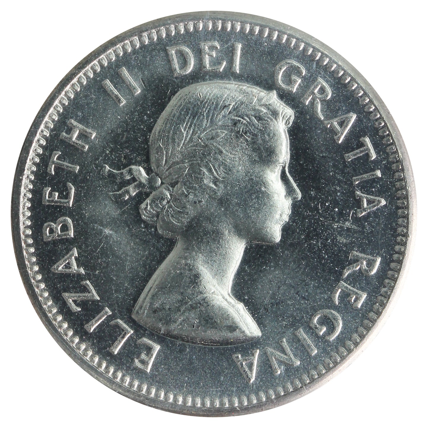 1964 Canada 5-cents ICCS Certified MS65