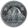 1964 Canada 5-cents ICCS Certified MS65