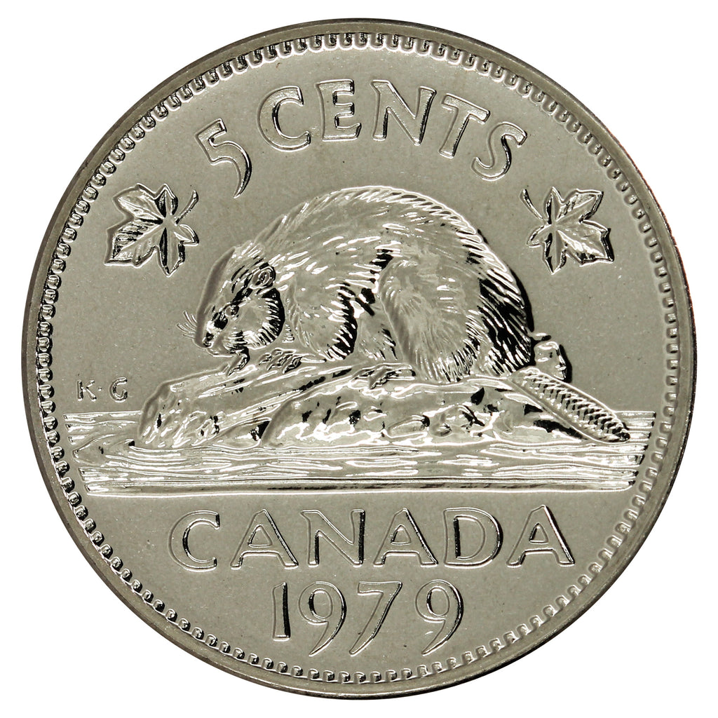 1979 Canada 5-cents Proof Like