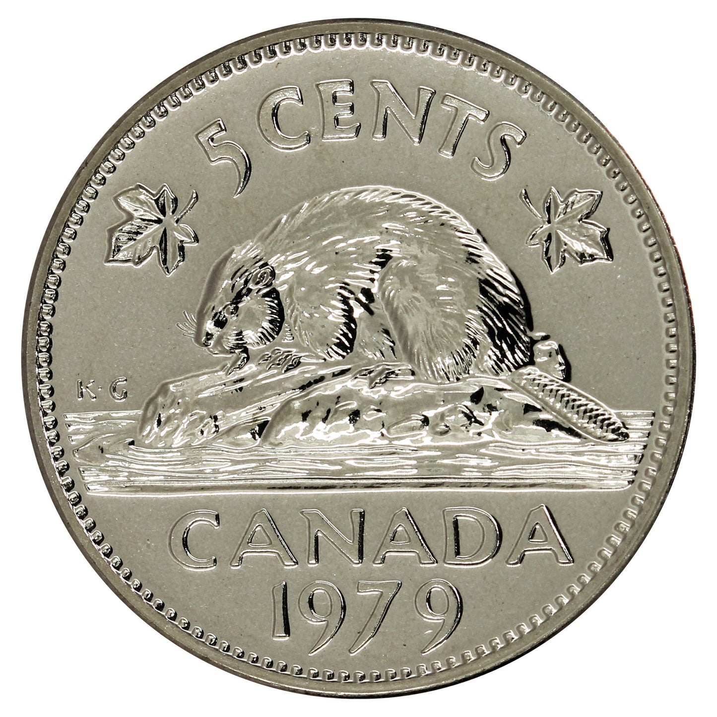 1979 Canada 5-cents Proof Like