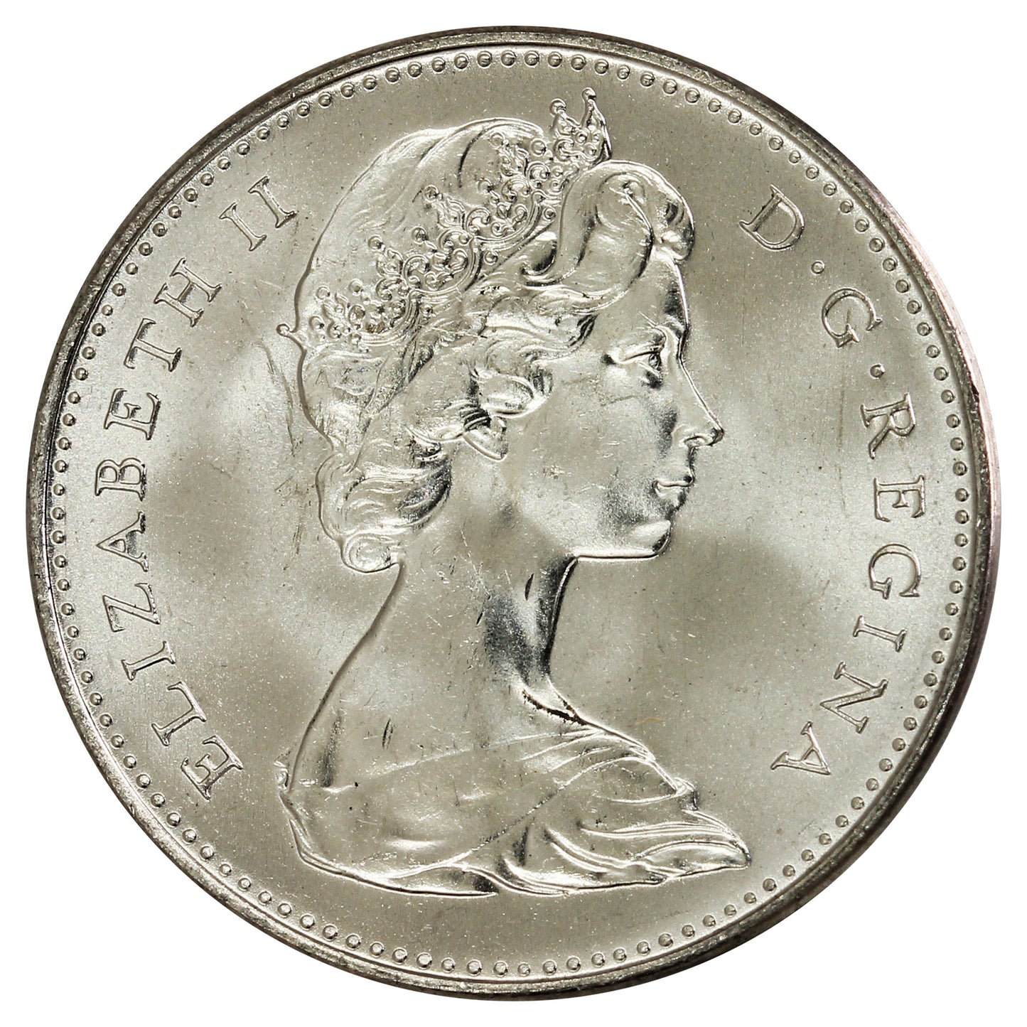 1974 Canada 5-cents Brilliant Uncirculated (MS63)