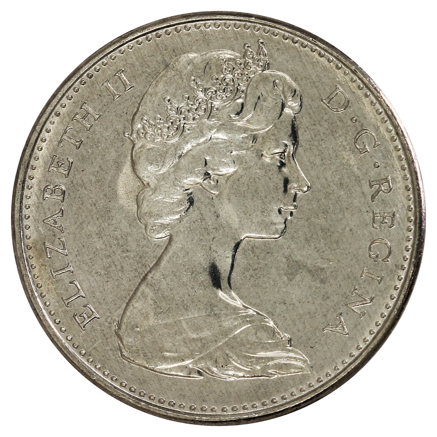 1972 Canada 5-cents Brilliant Uncirculated (MS63)