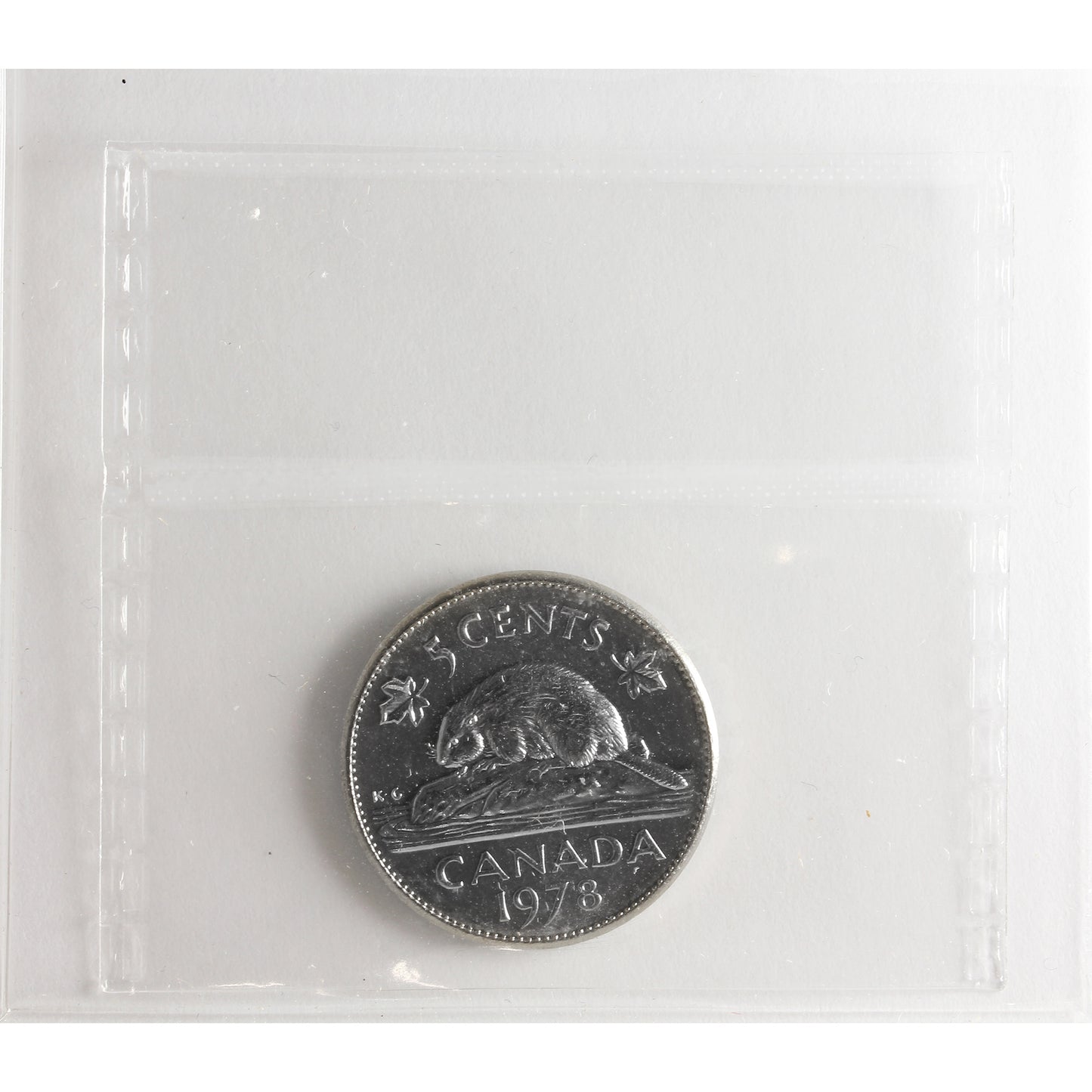 1978 Canada 5-cents ICCS Certified MS64