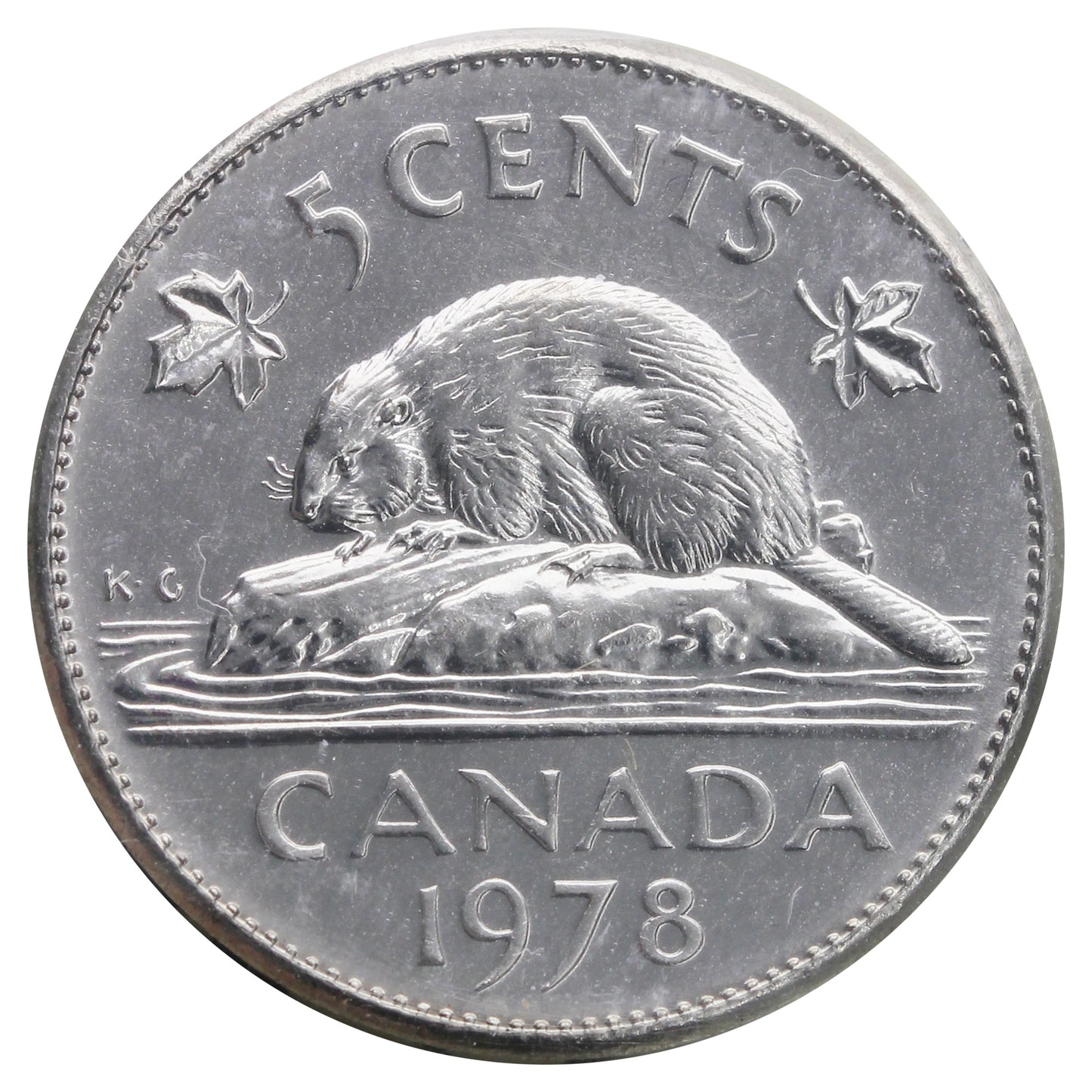 1978 Canada 5-cents ICCS Certified MS64
