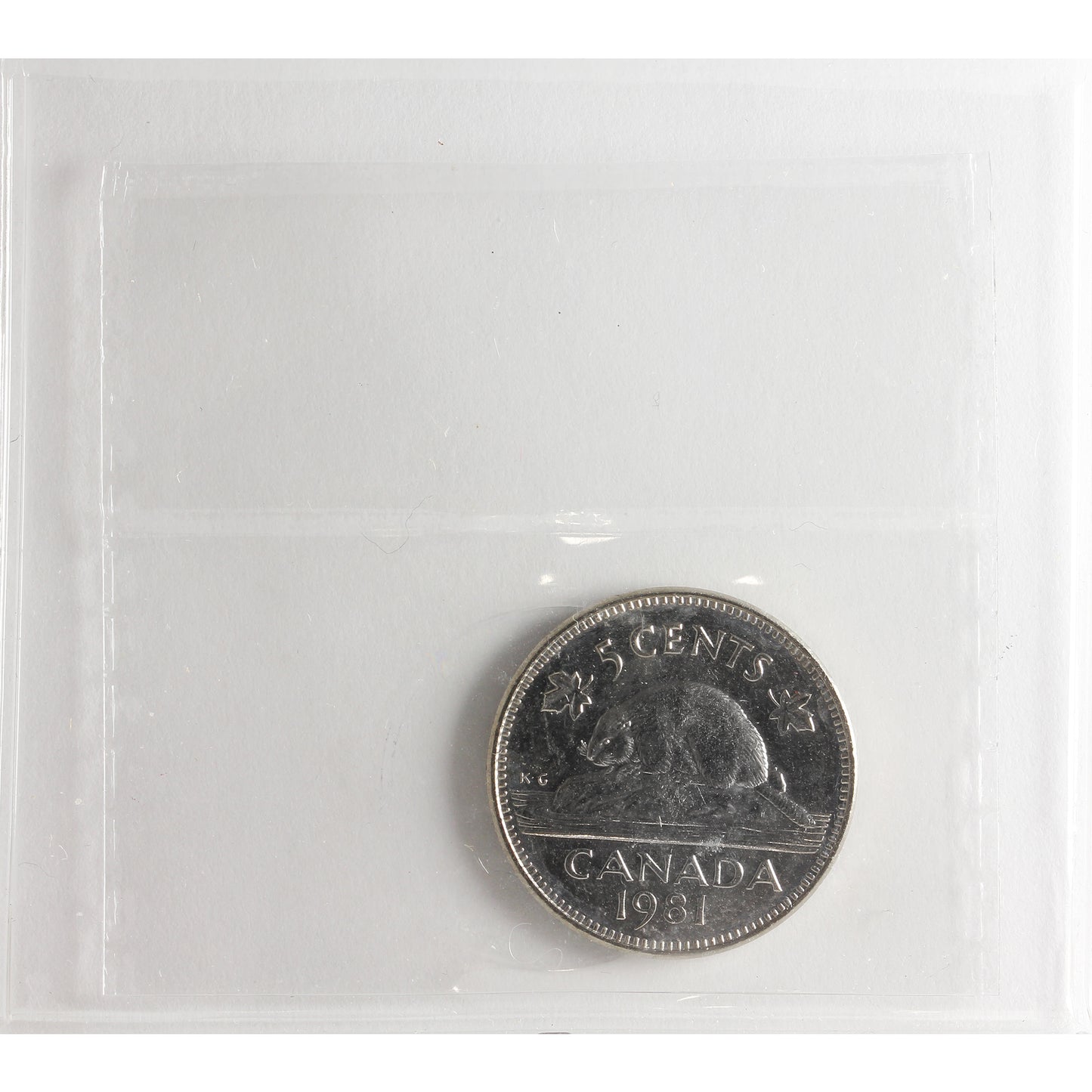 1981 Canada 5-cents ICCS Certified MS65