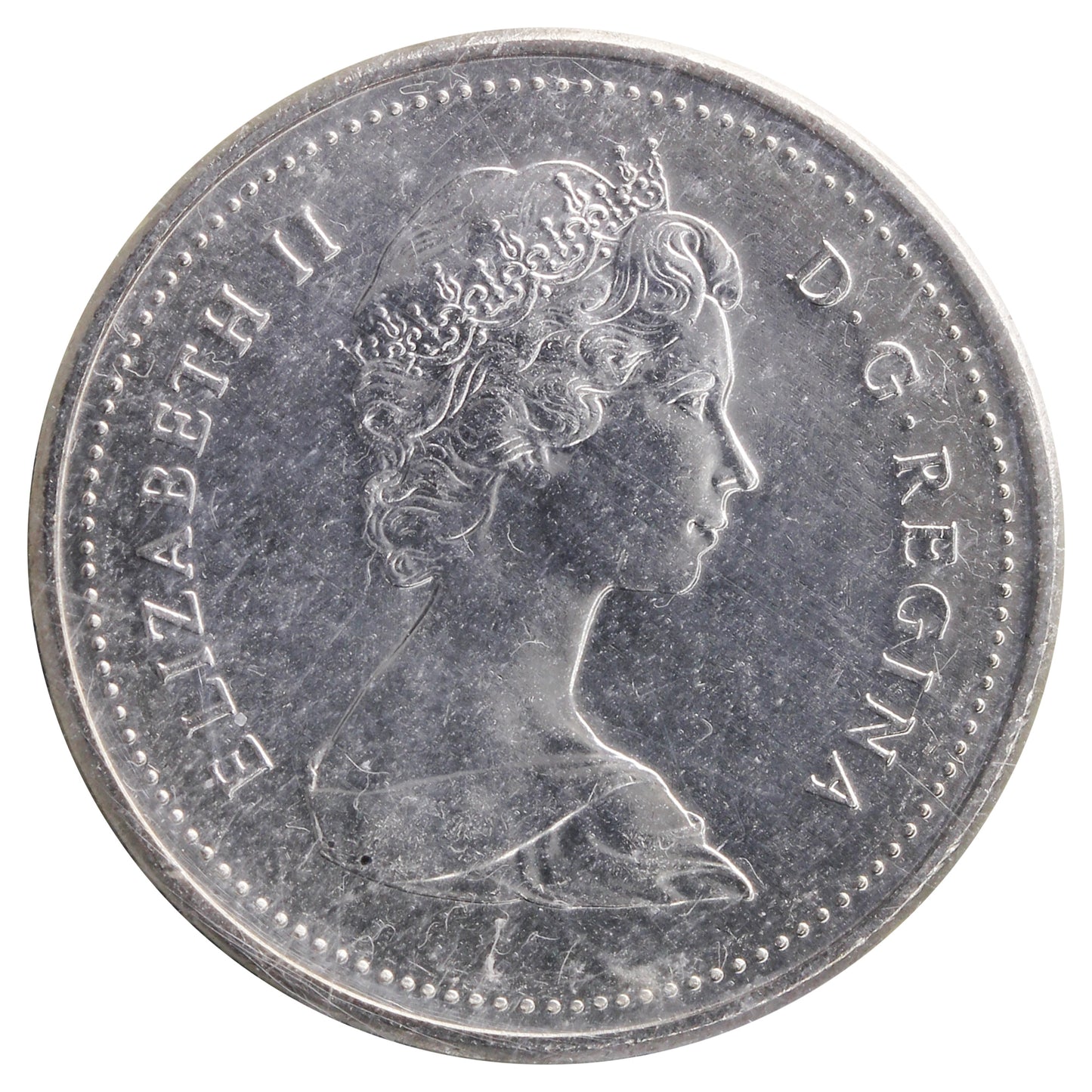 1985 Canada 5-cents ICCS Certified MS65