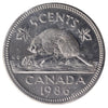 1986 Canada 5-cents ICCS Certified MS65
