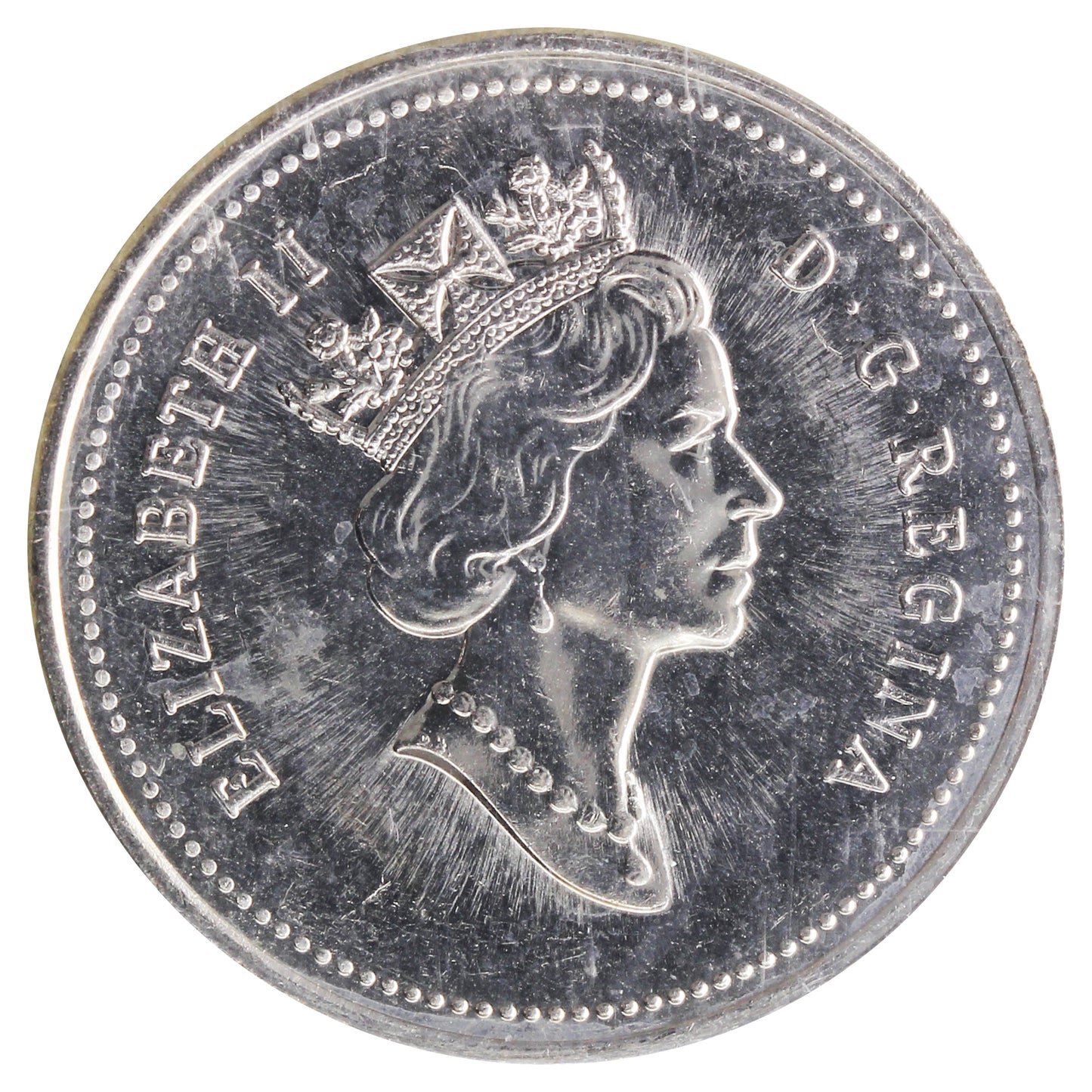 1992 Canada 5-cents ICCS Certified MS65