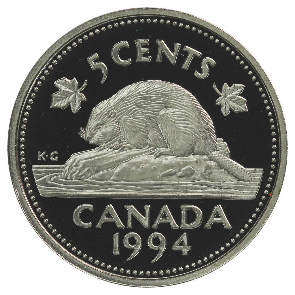 1994 Canada 5-cents Proof
