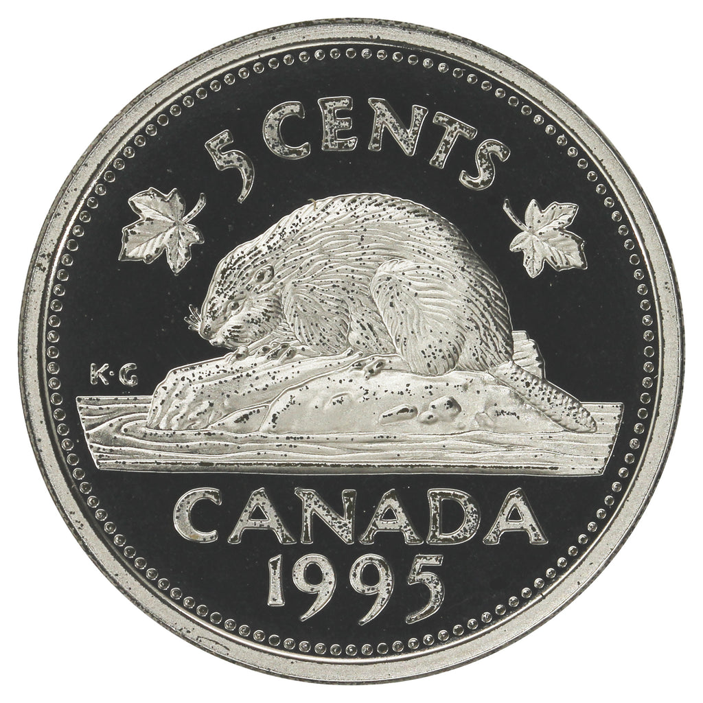 1995 Canada 5-cents Proof
