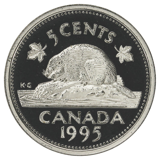 1995 Canada 5-cents Proof