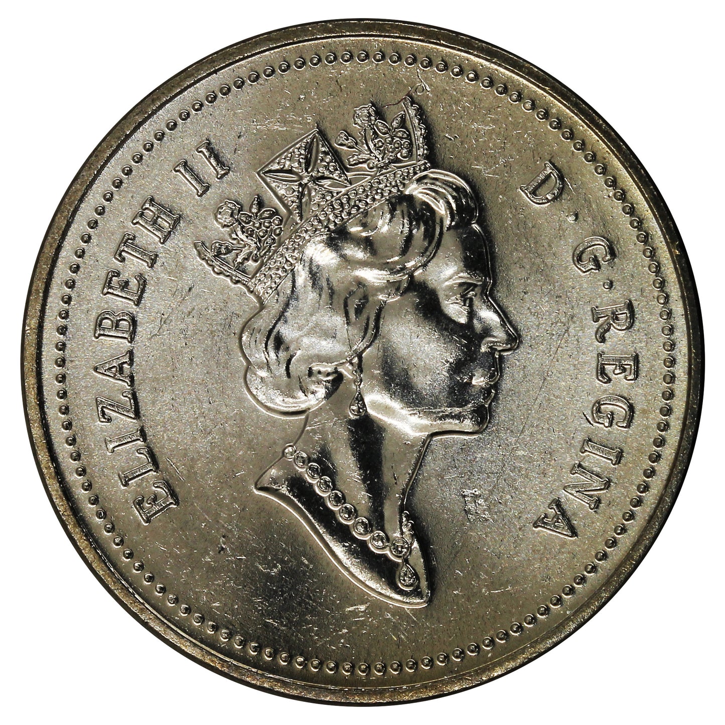 1997 Canada 5-cents Brilliant Uncirculated (MS63)