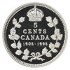 1998 (1908-1998) Commem. Canada 5-cents Proof
