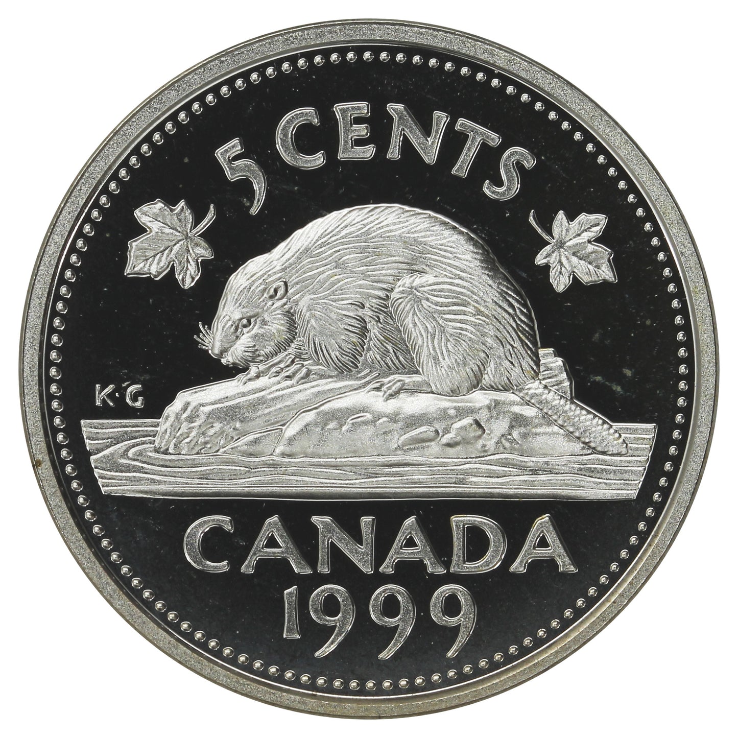 1999 Canada 5-cents Silver Proof