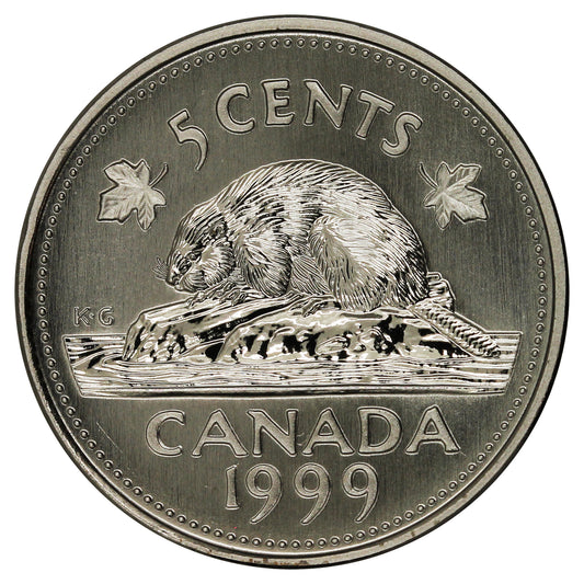 1999 Canada 5-cents Specimen