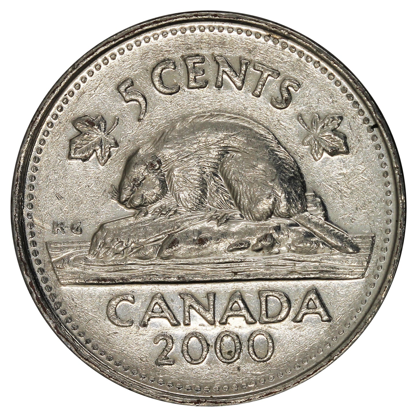 2000P Canada 5-cents Circulated