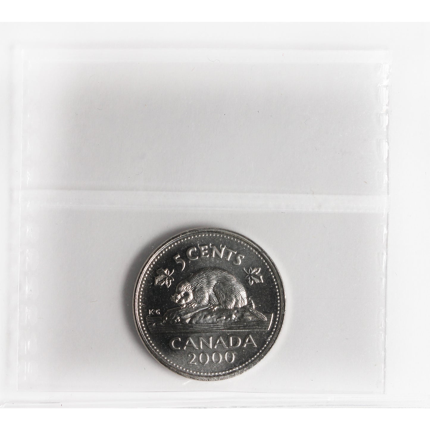 2000P Canada 5-cents ICCS Certified MS64
