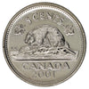 2001 Canada 5-cents Brilliant Uncirculated (MS-63)