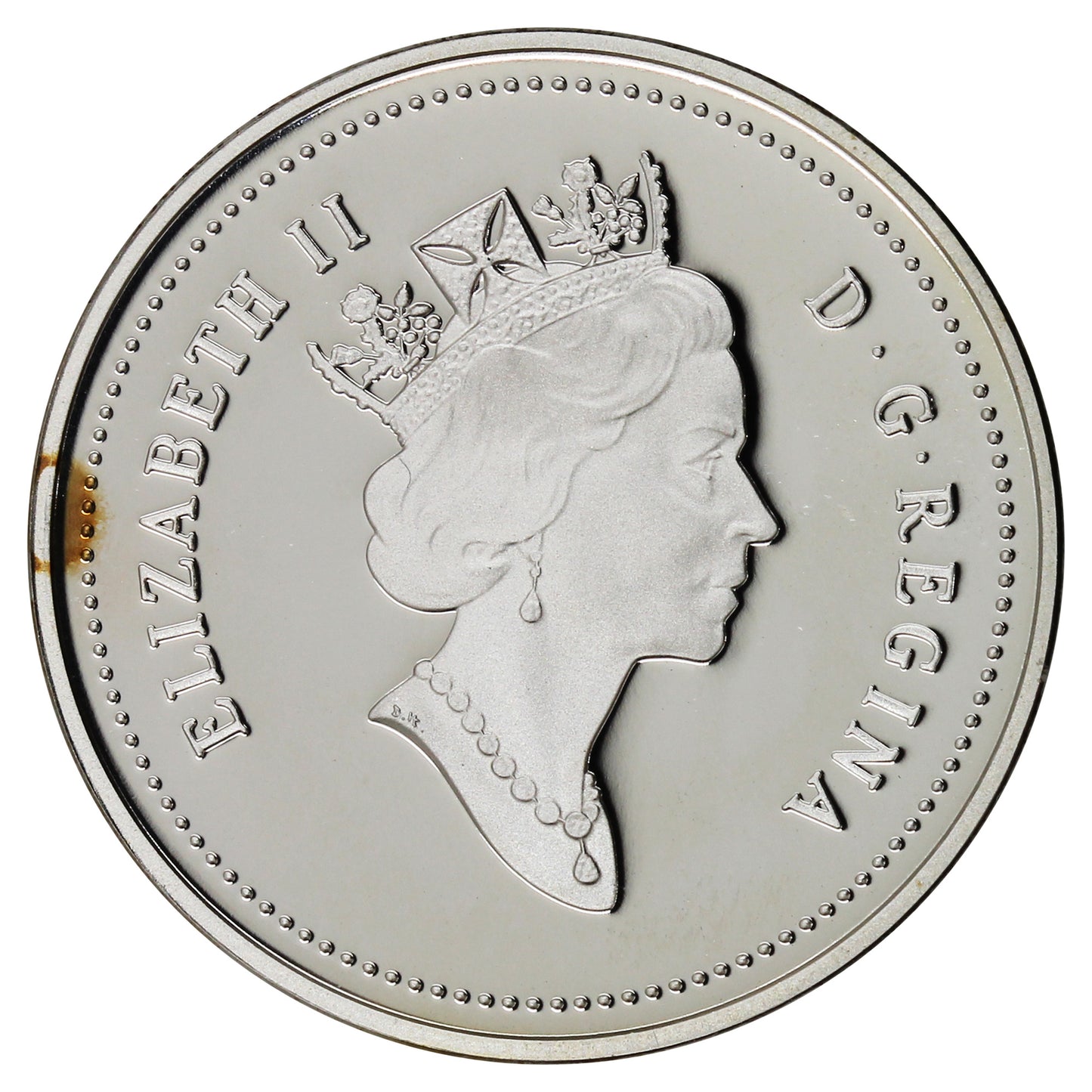 2001 Royal Military College of Canada 5-cents Silver Proof