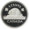2002 Canada 5-cents Silver Proof