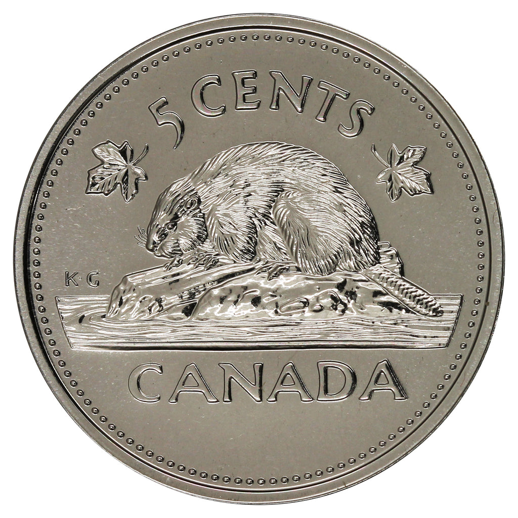 2002P Canada 5-cents Proof Like