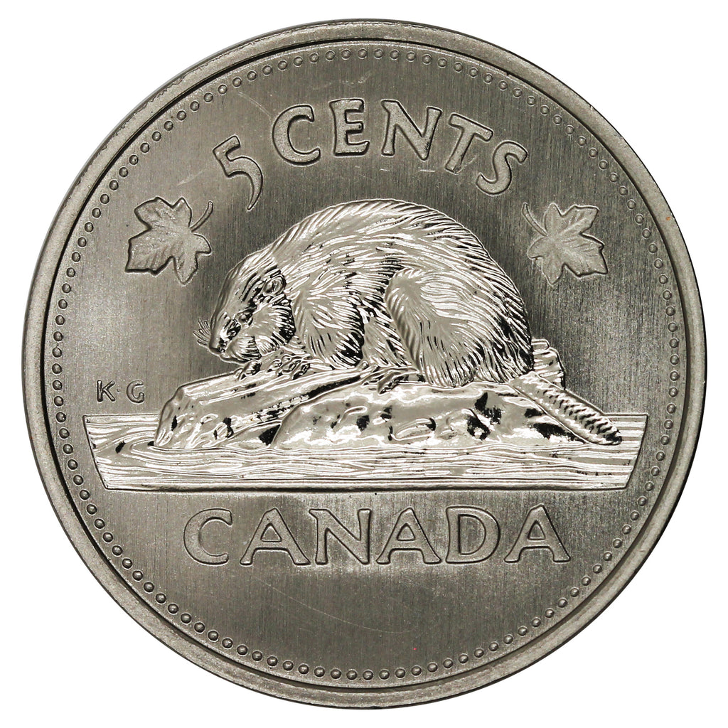 2002P Canada 5-cents Specimen