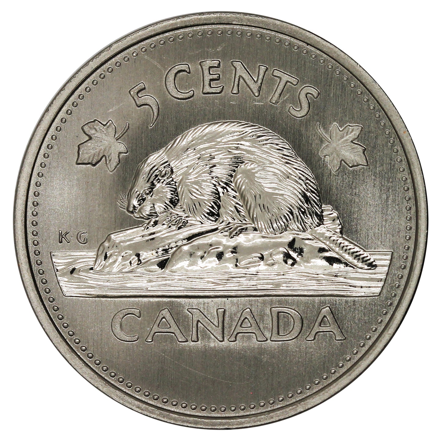 2002P Canada 5-cents Specimen