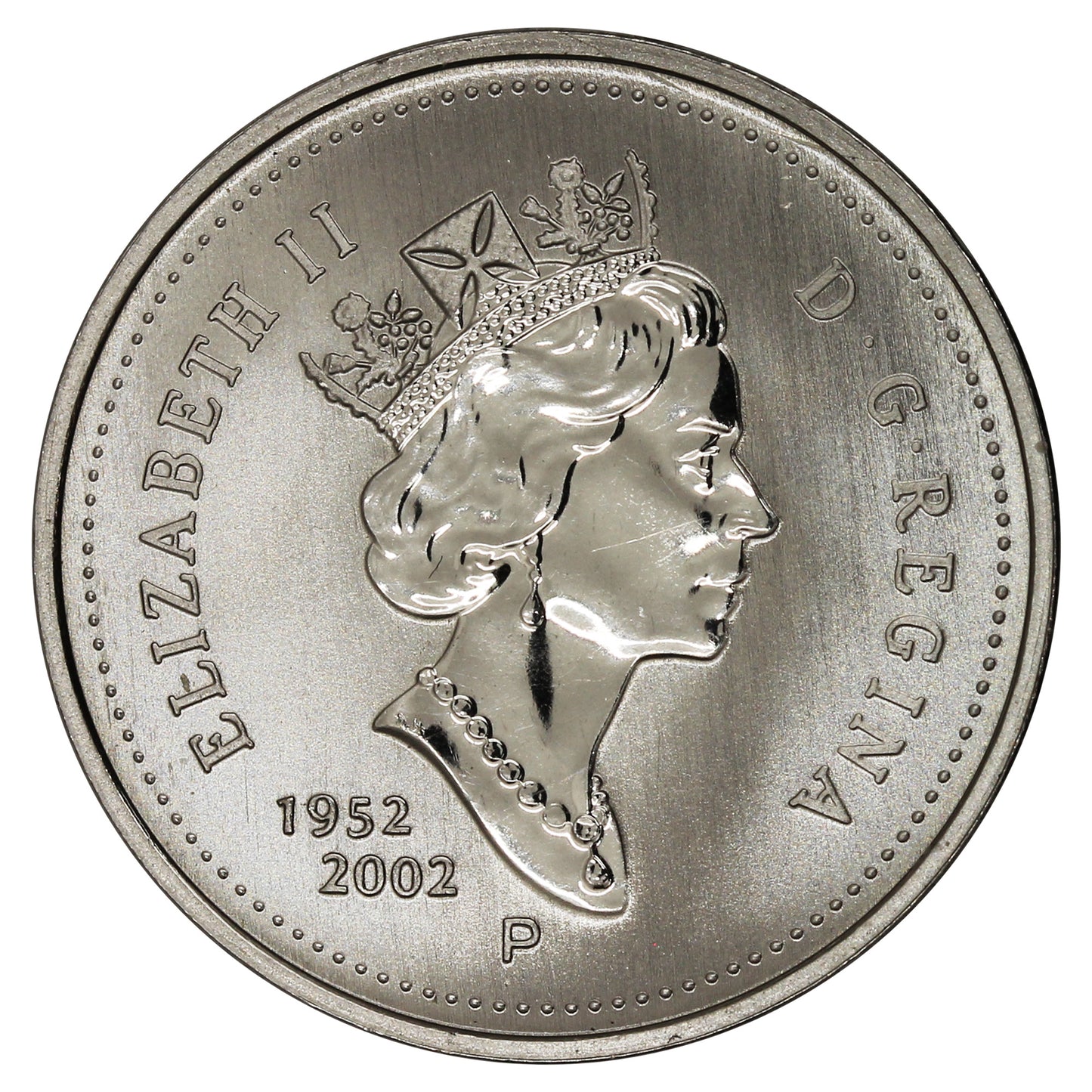 2002P Canada 5-cents Specimen