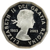 2003 Coronation (1953-2003) Canada 5-cents Silver Proof