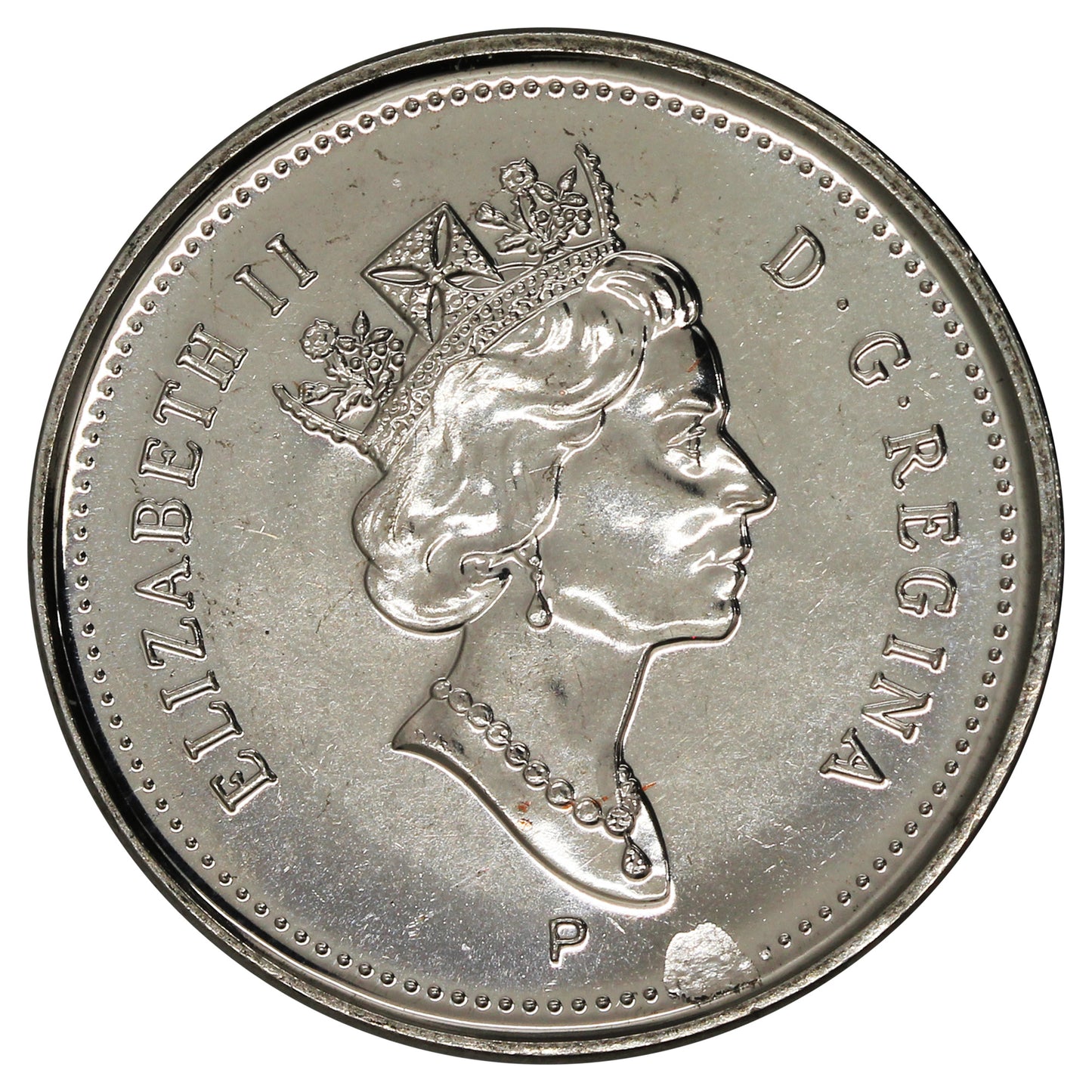 2003P Canada 5-cents Old Effigy Canada 5-cents Brilliant Uncirculated (MS63)