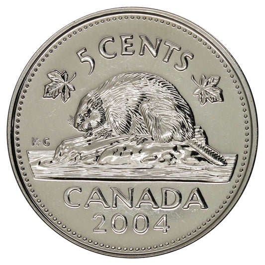 2004P Canada 5-cents Proof Like