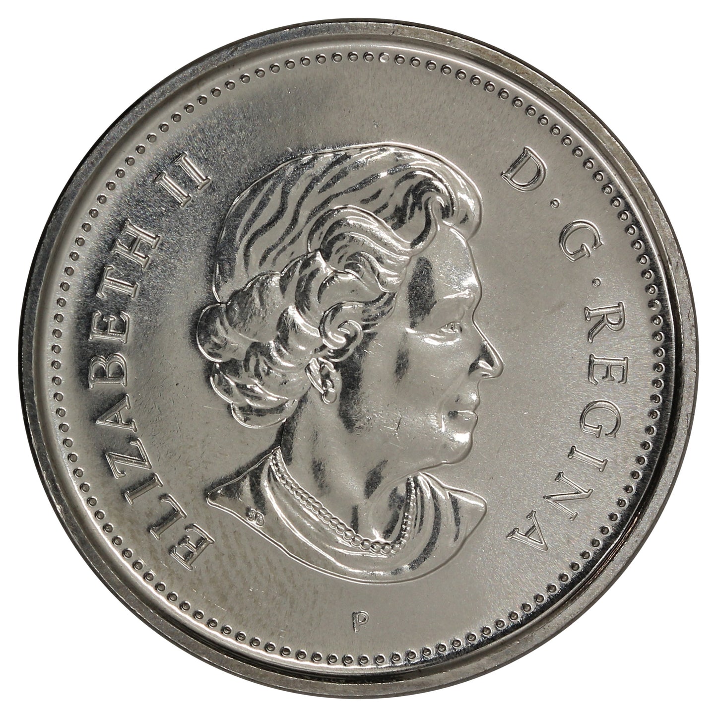 2005P Canada 5-cents Brilliant Uncirculated (MS63)