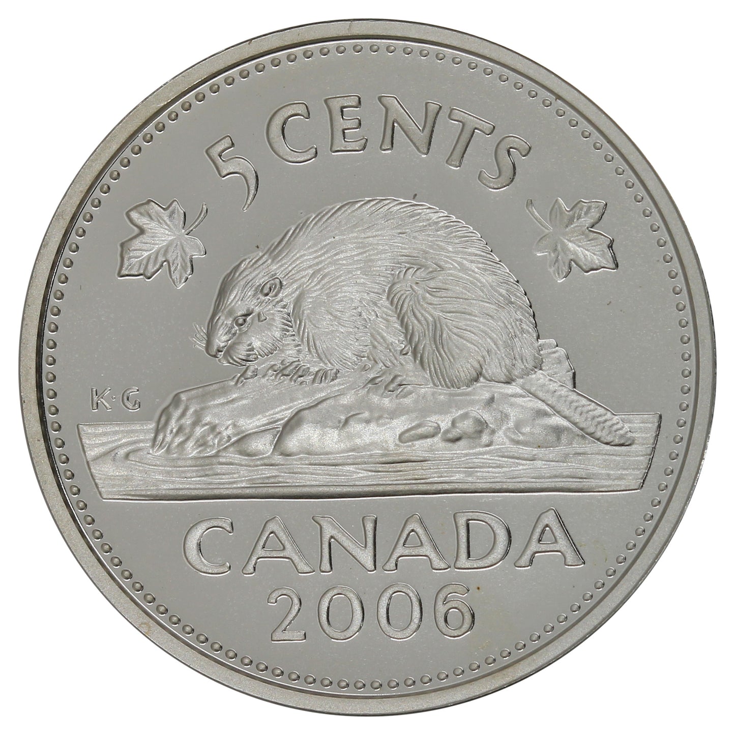 2006 Canada 5-cents Silver Proof