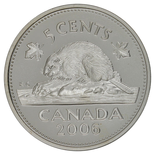 2006 Canada 5-cents Silver Proof